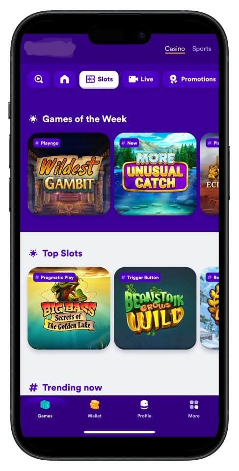 b999 অ্যাপ ইন্টারফেস স্ক্রিনশট—ইন্টুইটিভ মেনু ও পরিষ্কার লেআউট